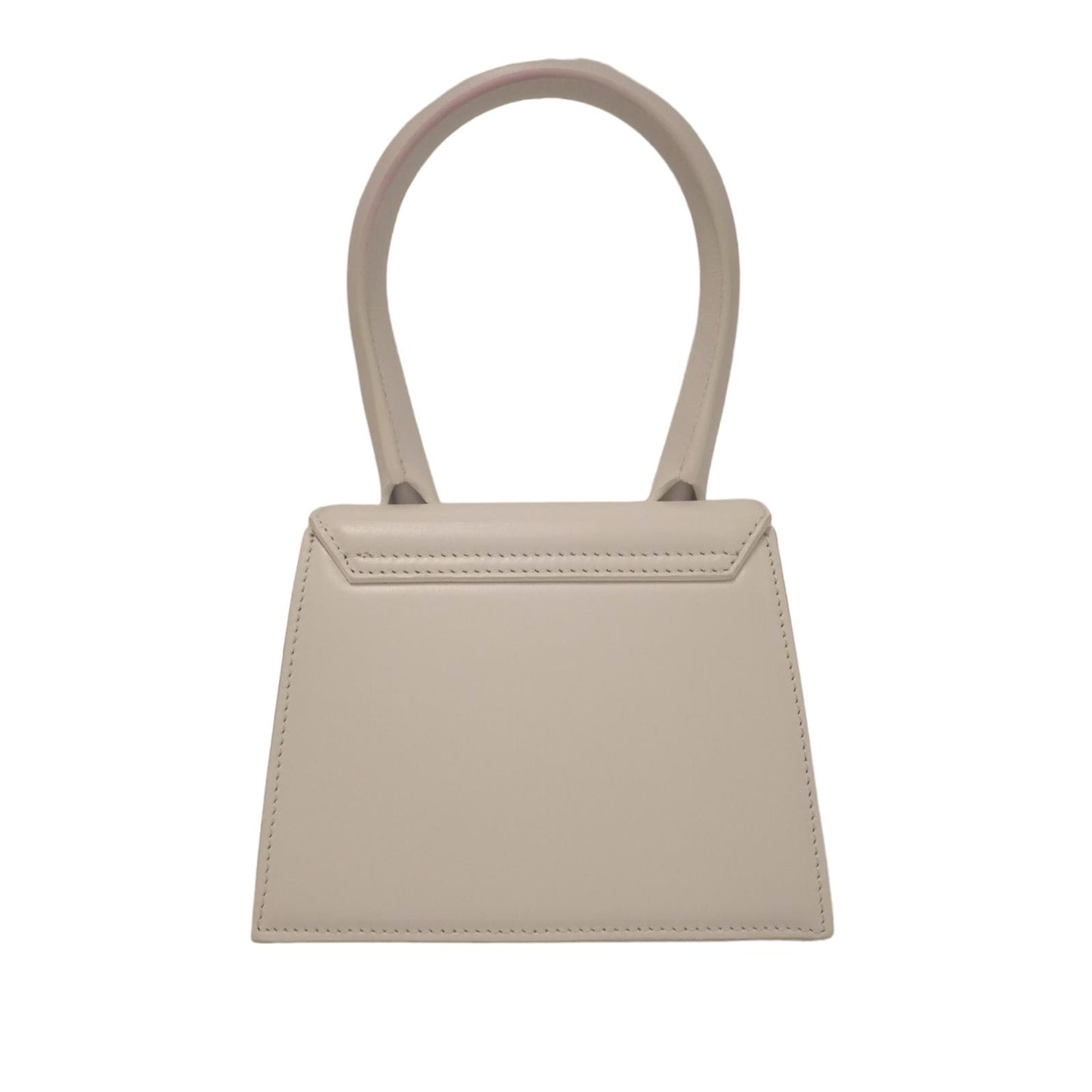 JACQUEMUS Ladies Le Chiquito Moyen White Leather Mini Tote Bag NEW RRP 650
