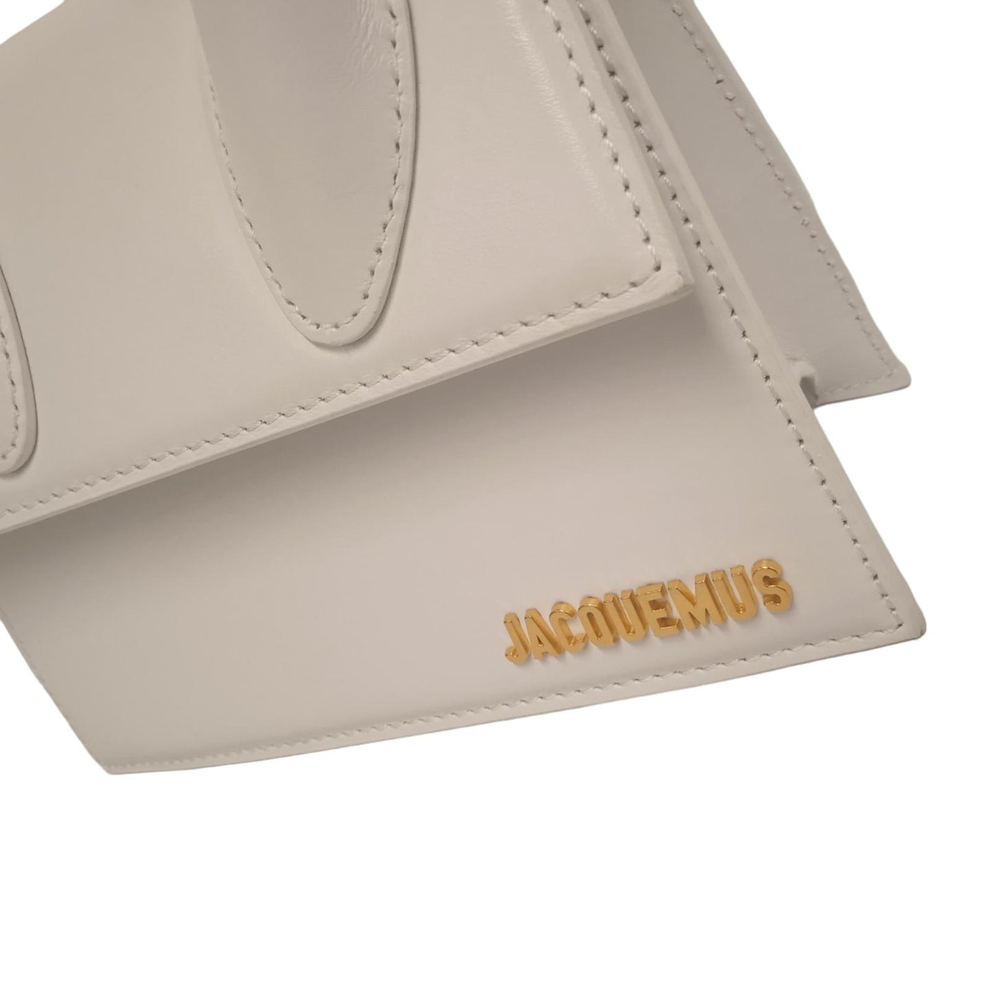 JACQUEMUS Ladies Le Chiquito Moyen White Leather Mini Tote Bag NEW RRP 650