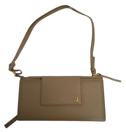 JACQUEMUS Le Pichoto Shoulder Bag Wallet Leather Mini Khaki Green OS NEW RRP315