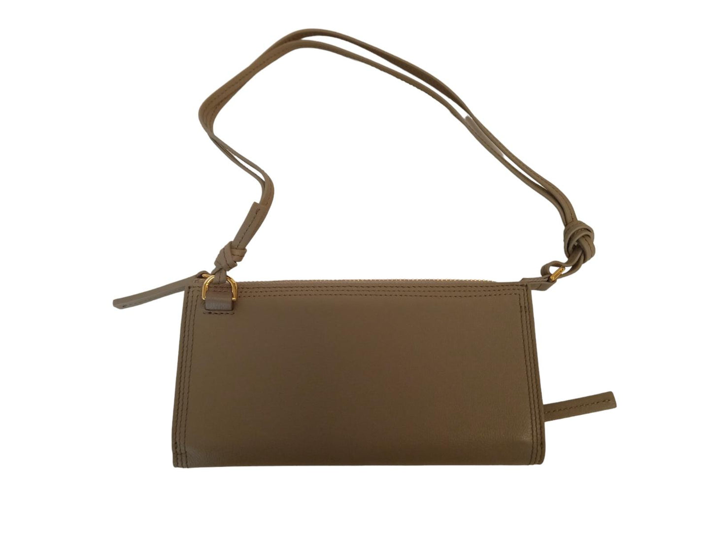 JACQUEMUS Le Pichoto Shoulder Bag Wallet Leather Mini Khaki Green OS NEW RRP315