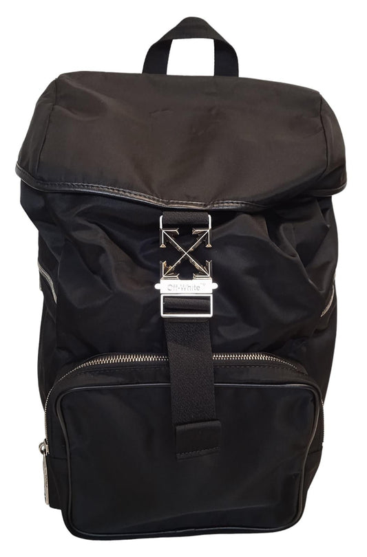 OFF WHITE Arrow Backpack Arrow Buckle Drawstring Men's Black OS NEW RRP930