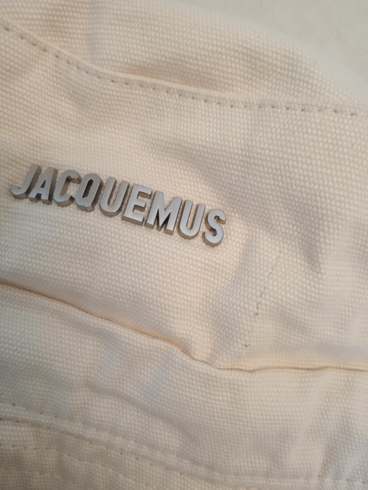 JACQUEMUS Le Bob Gadjo Bucket Hat Cotton Men's Off White 56/XS NEW RRP100
