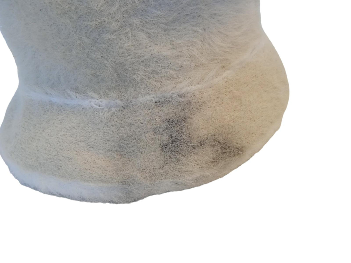 JACQUEMUS Le Bob Neve Hat Faux Fur Bucket Ladies Off White 56/XS NEW RRP185