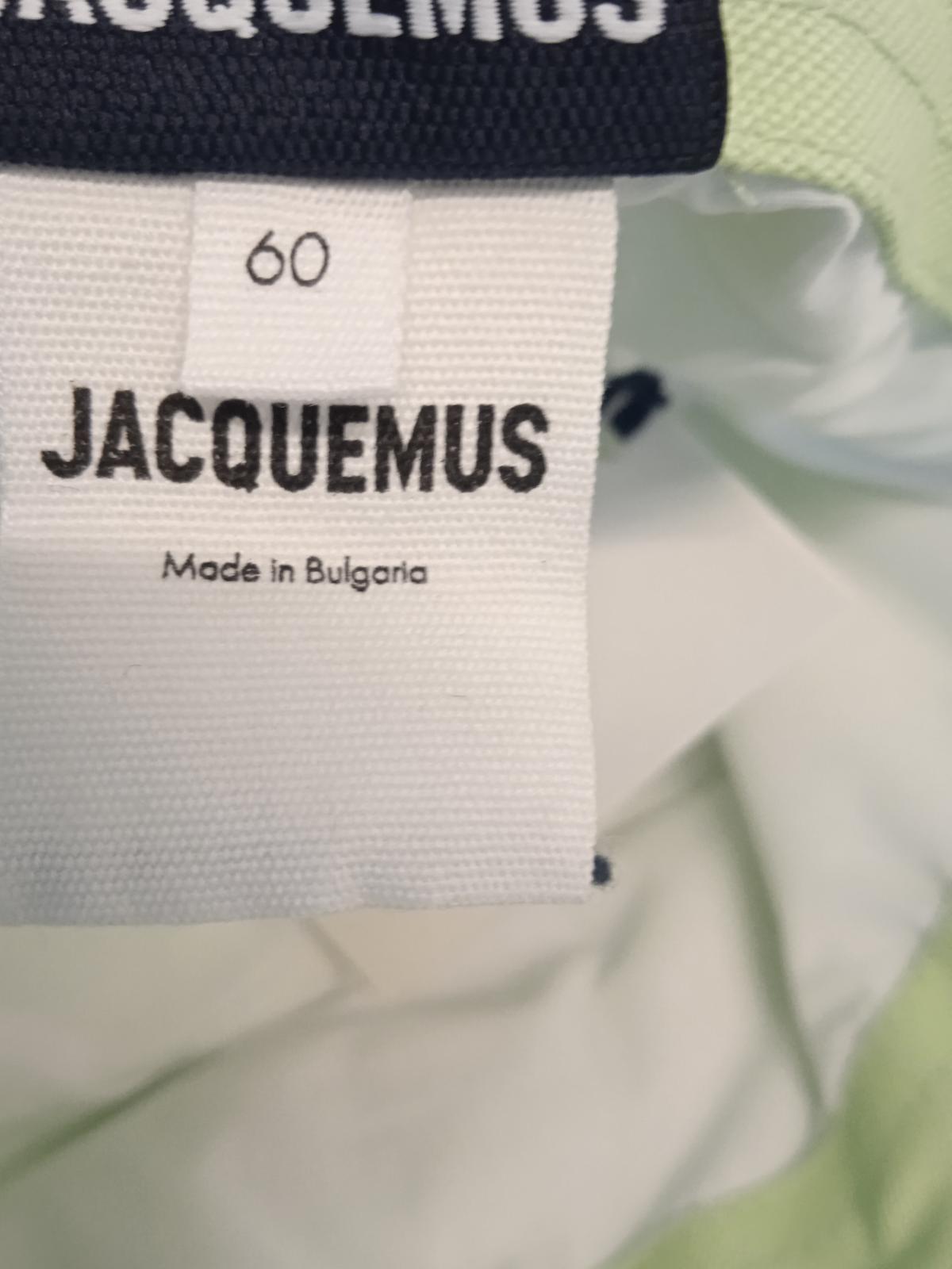 JACQUEMUS Le Bob Gadjo Bucket Hat Men's Cotton Light Green 60/M NEW RRP95