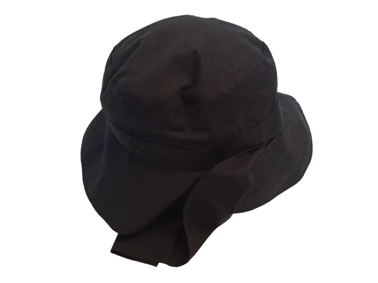 JACQUEMUS Le Bob Bando Hat Bucket Neck Strap Cotton Blend Black 60/M NEW RRP135
