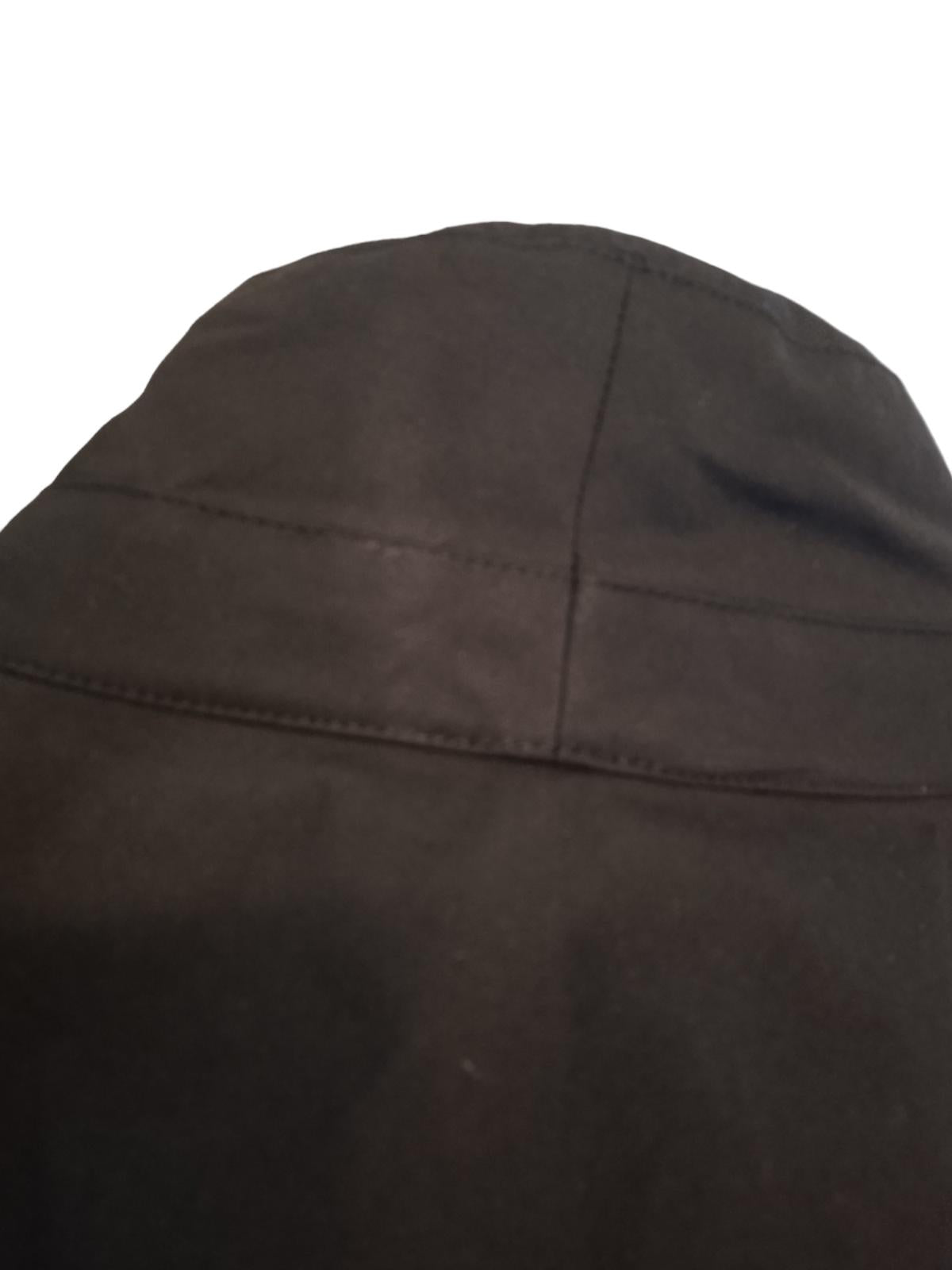JACQUEMUS Le Bob Bando Hat Bucket Neck Strap Cotton Blend Black 60/M NEW RRP135