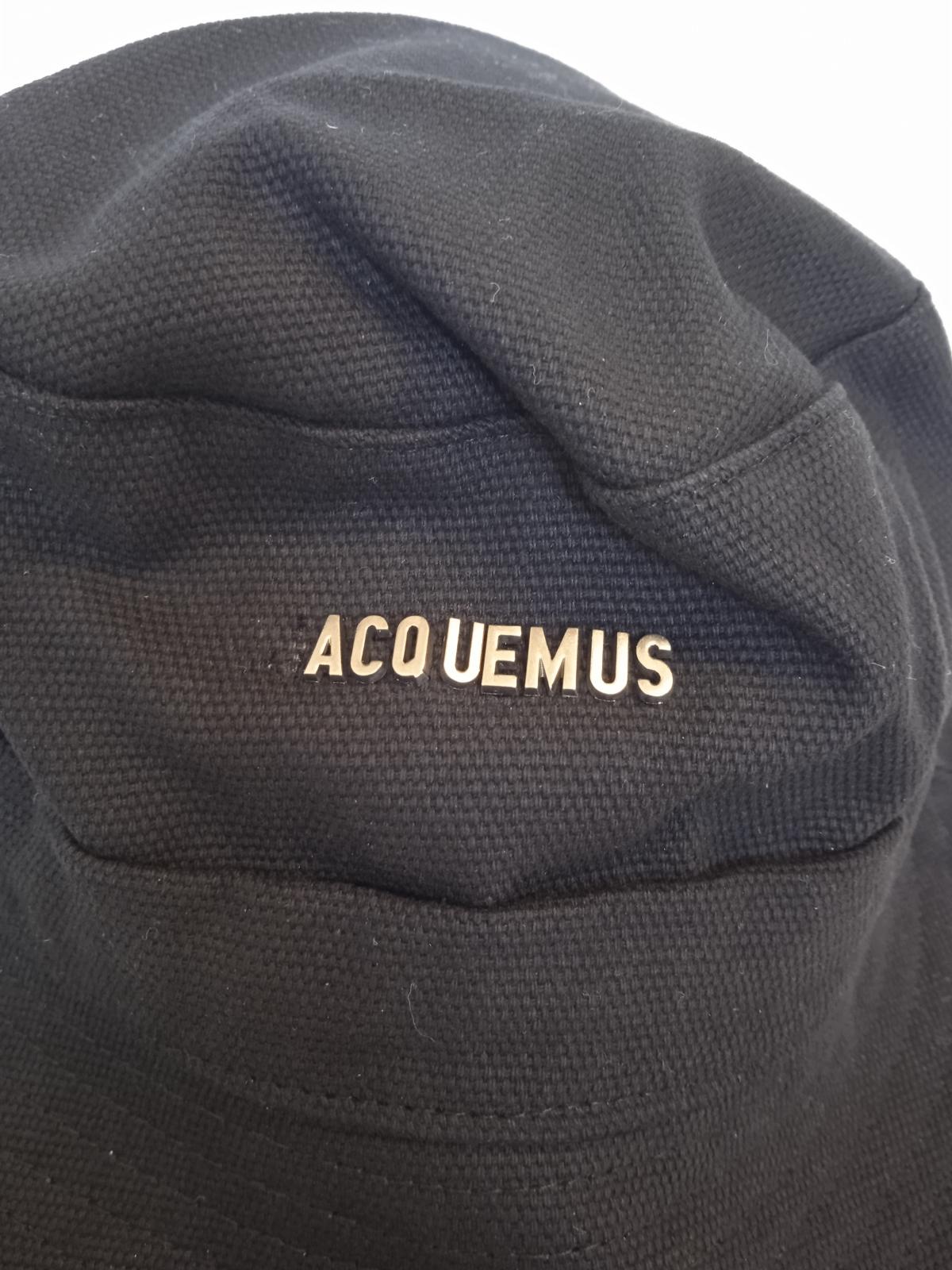 JACQUEMUS Le Bob Gadjo Hat Bucket Cotton Ladies Unisex Black 58/S NEW RRP75