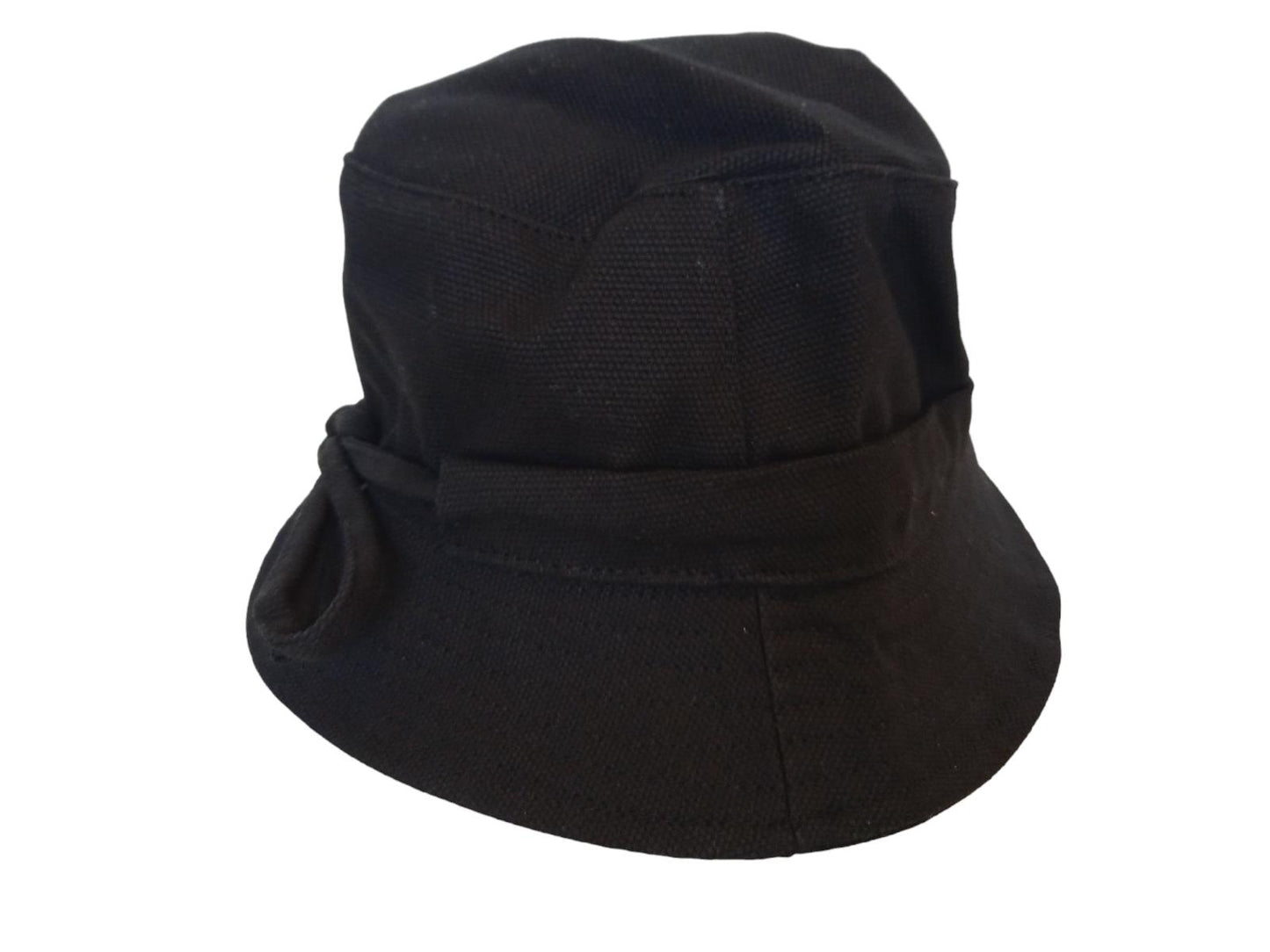 JACQUEMUS Le Bob Gadjo Hat Bucket Cotton Ladies Unisex Black 58/S NEW RRP75