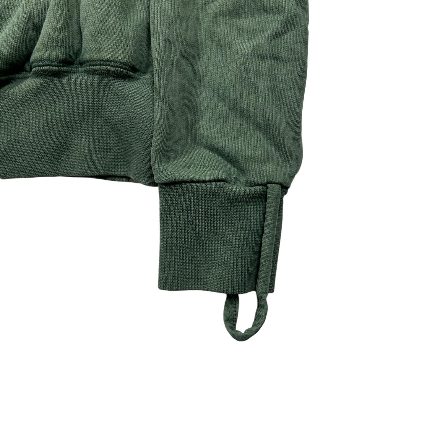 JACQUEMUS Le Sweatshirt Camargue Unisex Hoodie Green S Cotton NEW RRP 270
