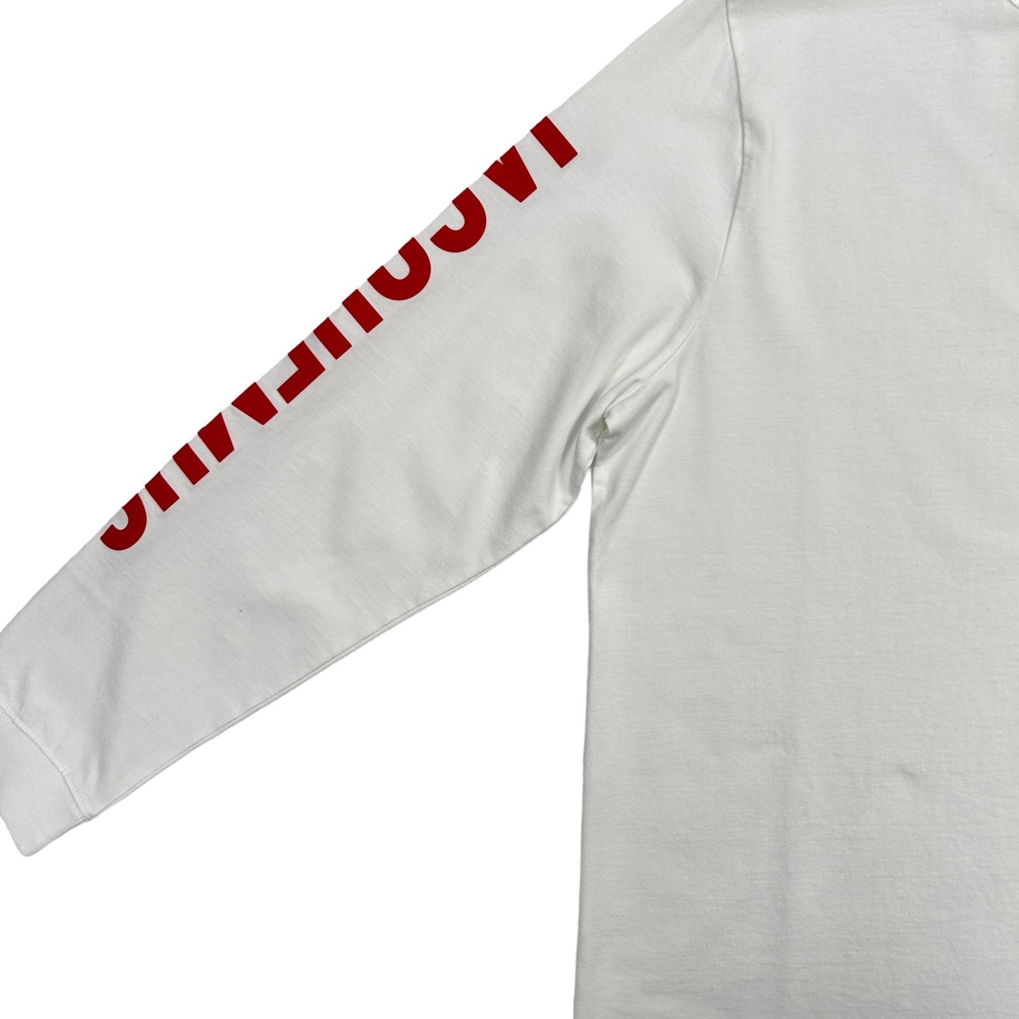 JACQUEMUS Cotton Le Long Sleeve Tshirt Ciceri White Size S NEW RRP 245