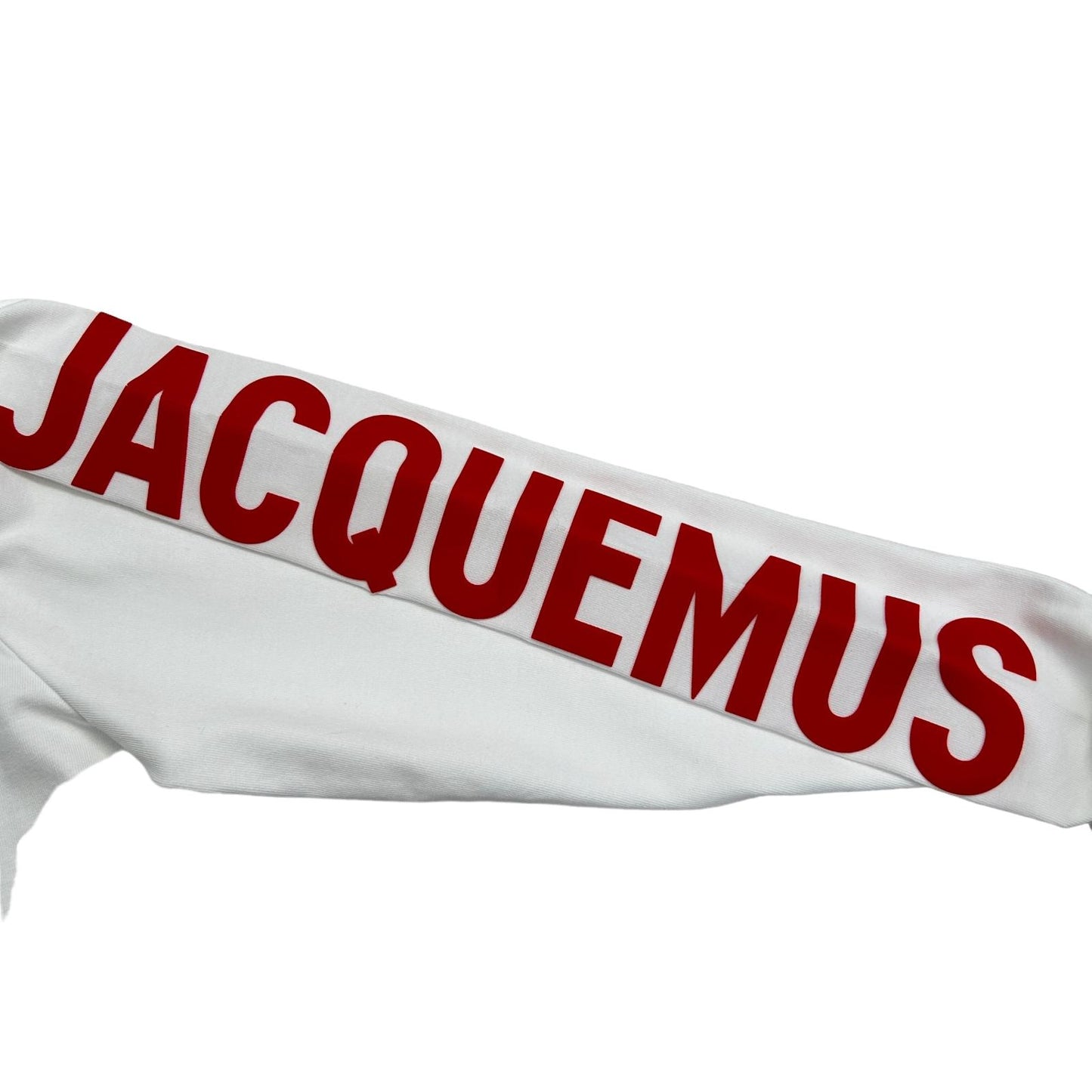 JACQUEMUS Cotton Le Long Sleeve Tshirt Ciceri White Size S NEW RRP 245