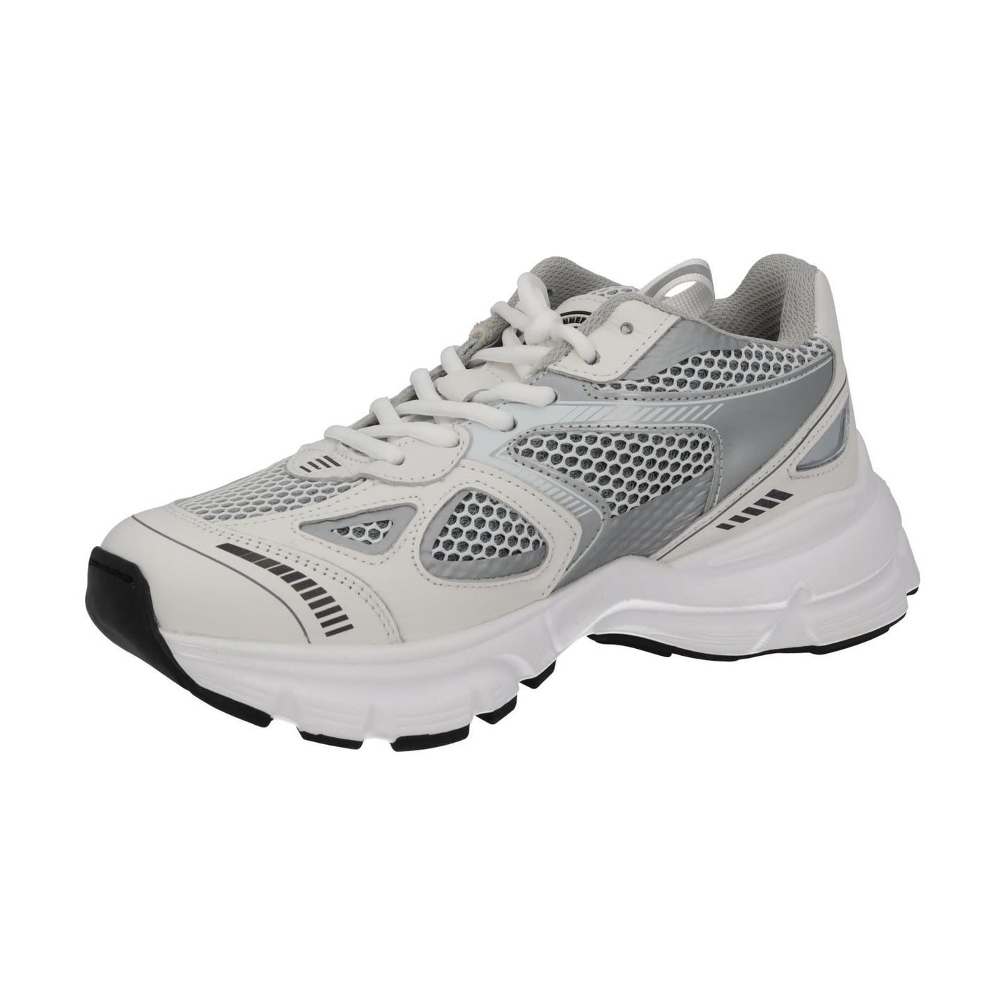 AXEL ARIGATO Marathon Runner Trainers White Silver Low Top EU36 UK3.5 NEW RRP290