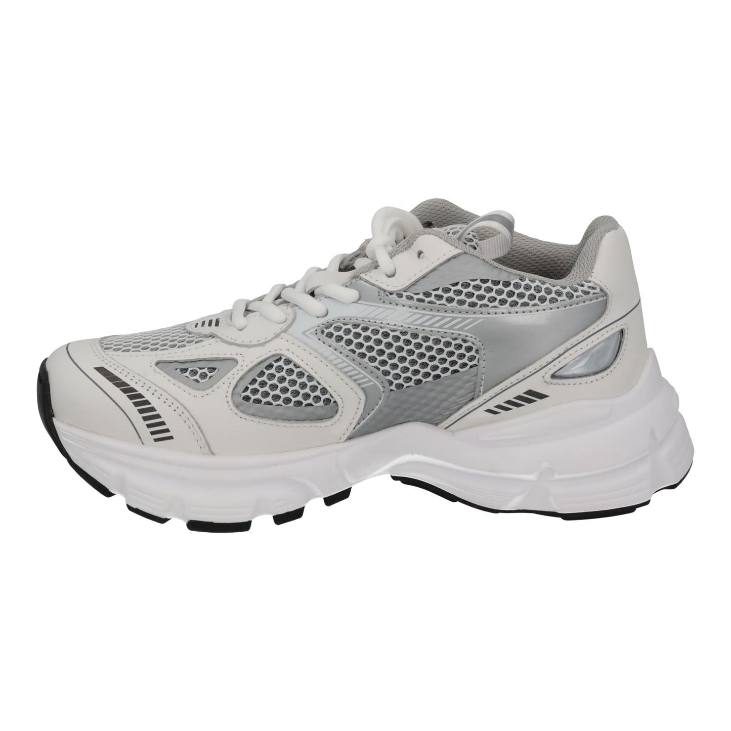 AXEL ARIGATO Marathon Runner Trainers White Silver Low Top EU36 UK3.5 NEW RRP290