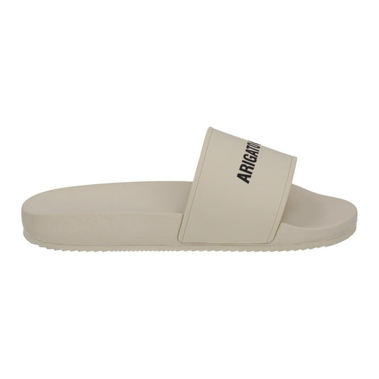 AXEL ARIGATO Slider Sandals Pool Slides Beige Slip On Rubber EU39 UK6 NEW RP90