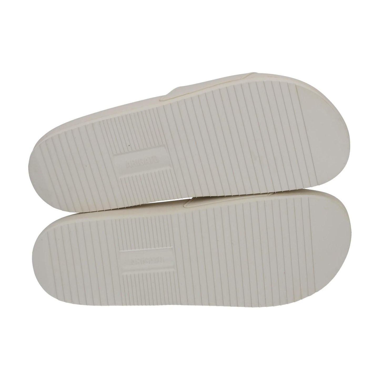 AXEL ARIGATO Slider Sandals Pool Slides Beige Rubber EU44 UK9.5 NEW RP90