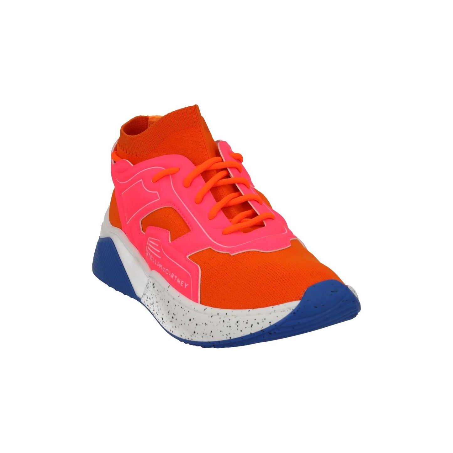 STELLA MCCARTNEY KIDS Trainers Lace Up Orange Pink Blue EU37 UK4 NEW RRP160