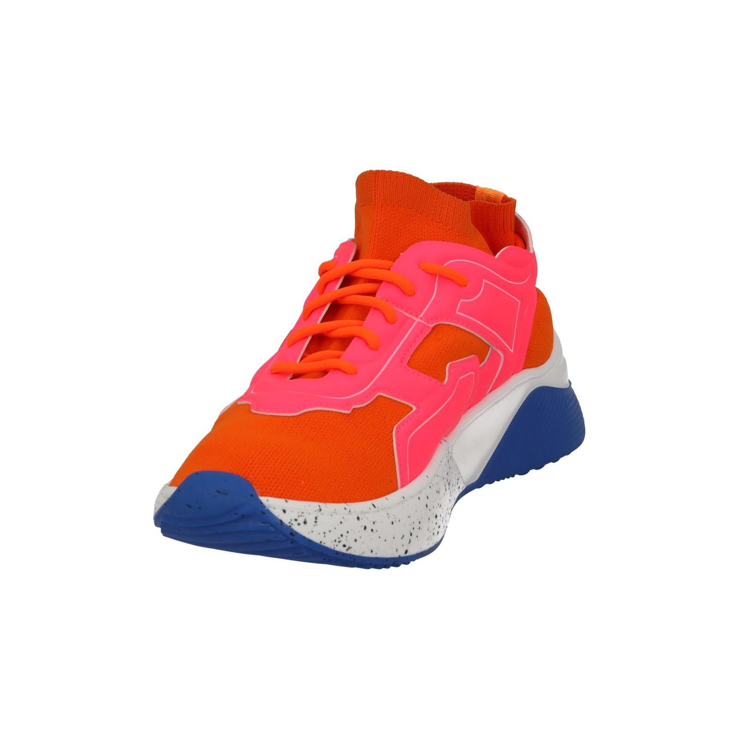 STELLA MCCARTNEY KIDS Trainers Lace Up Orange Pink Blue EU37 UK4 NEW RRP160