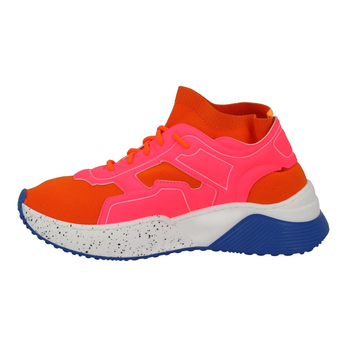 STELLA MCCARTNEY KIDS Trainers Lace Up Orange Pink Blue EU37 UK4 NEW RRP160