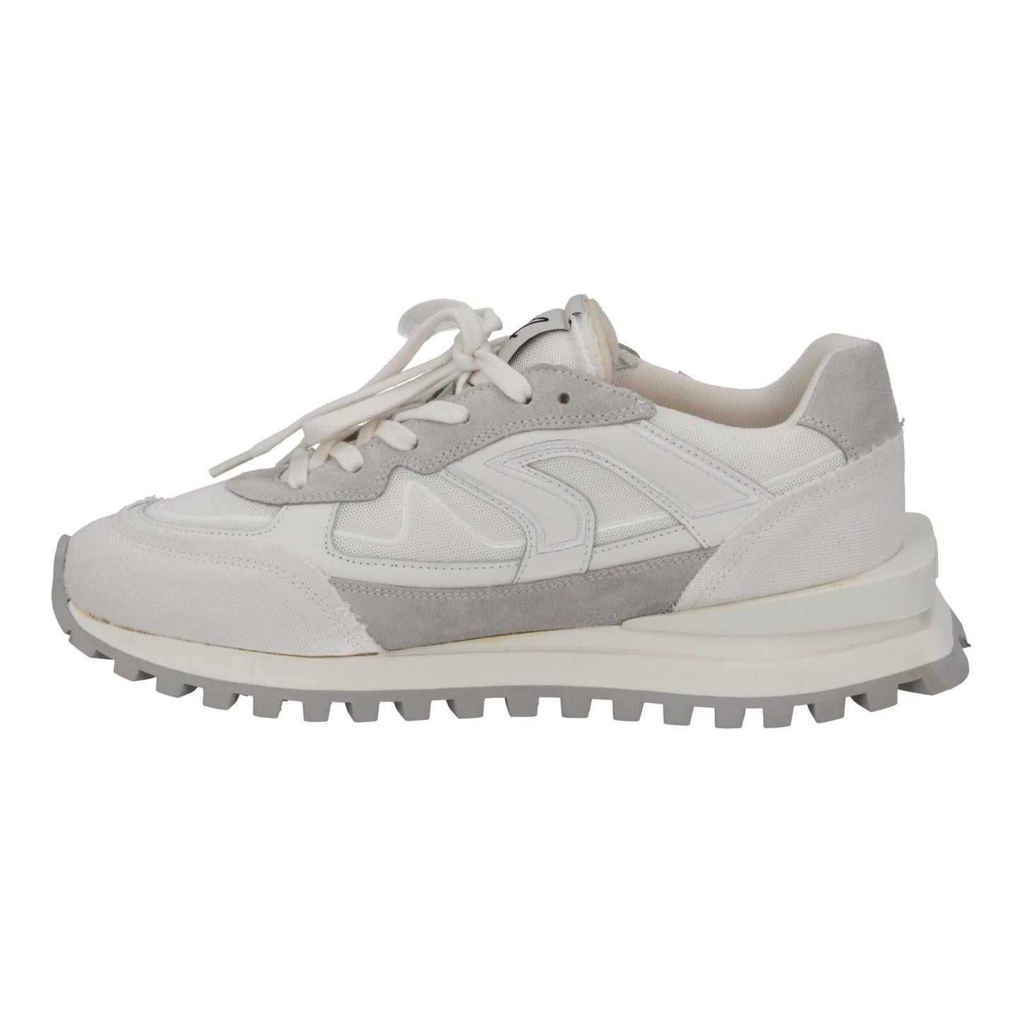 AXEL ARIGATO Sonar Sneaker Lace Up Low Top White Grey EU43 UK9 NEW RRP230