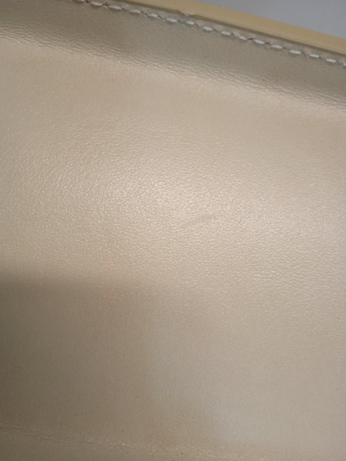 JACQUEMUS Le Grand Chiquito Bag Leather Strap Top Handle Ivory OS NEW RRP625