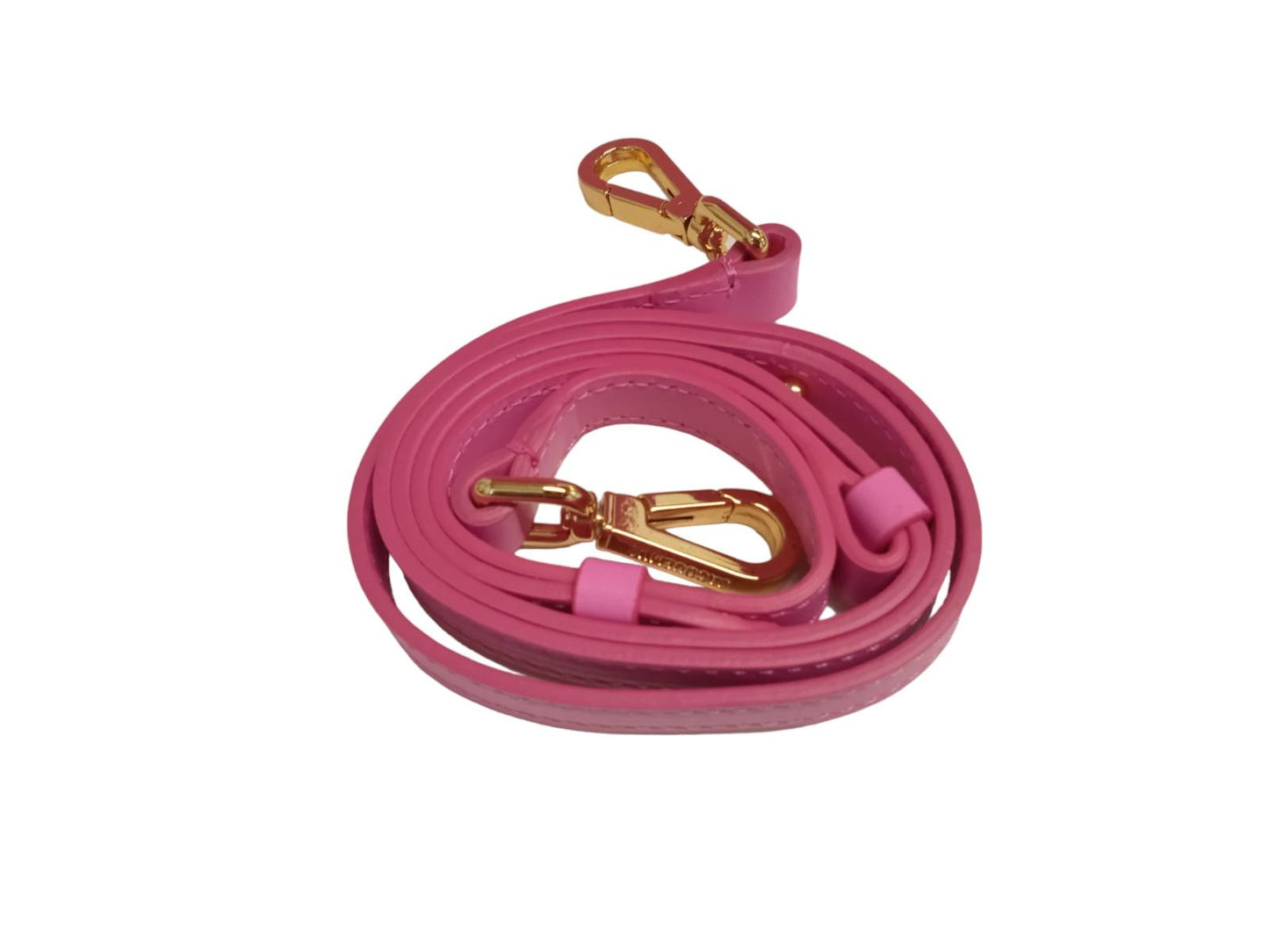 JACQUEMUS Le Grand Chiquito Bag Leather Strap Top Handle Neon Pink OS NEW RRP805