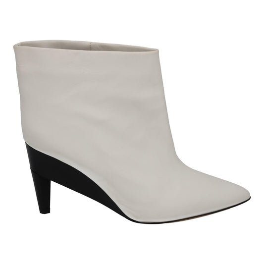 ISABEL MARANT Boots Dylvee 85 High Heel Leather White EU40 UK7 NEW RRP900