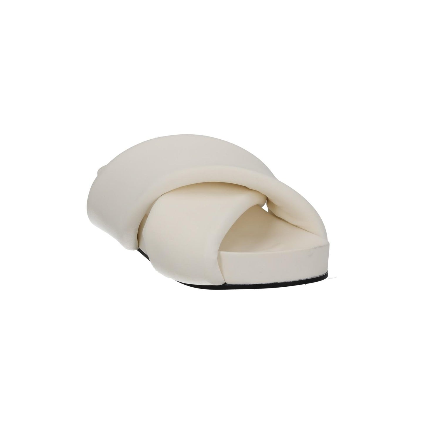 JIL SANDER Slides Fussbet Slide Sandal Leather White EU35 UK2 NEW RRP490