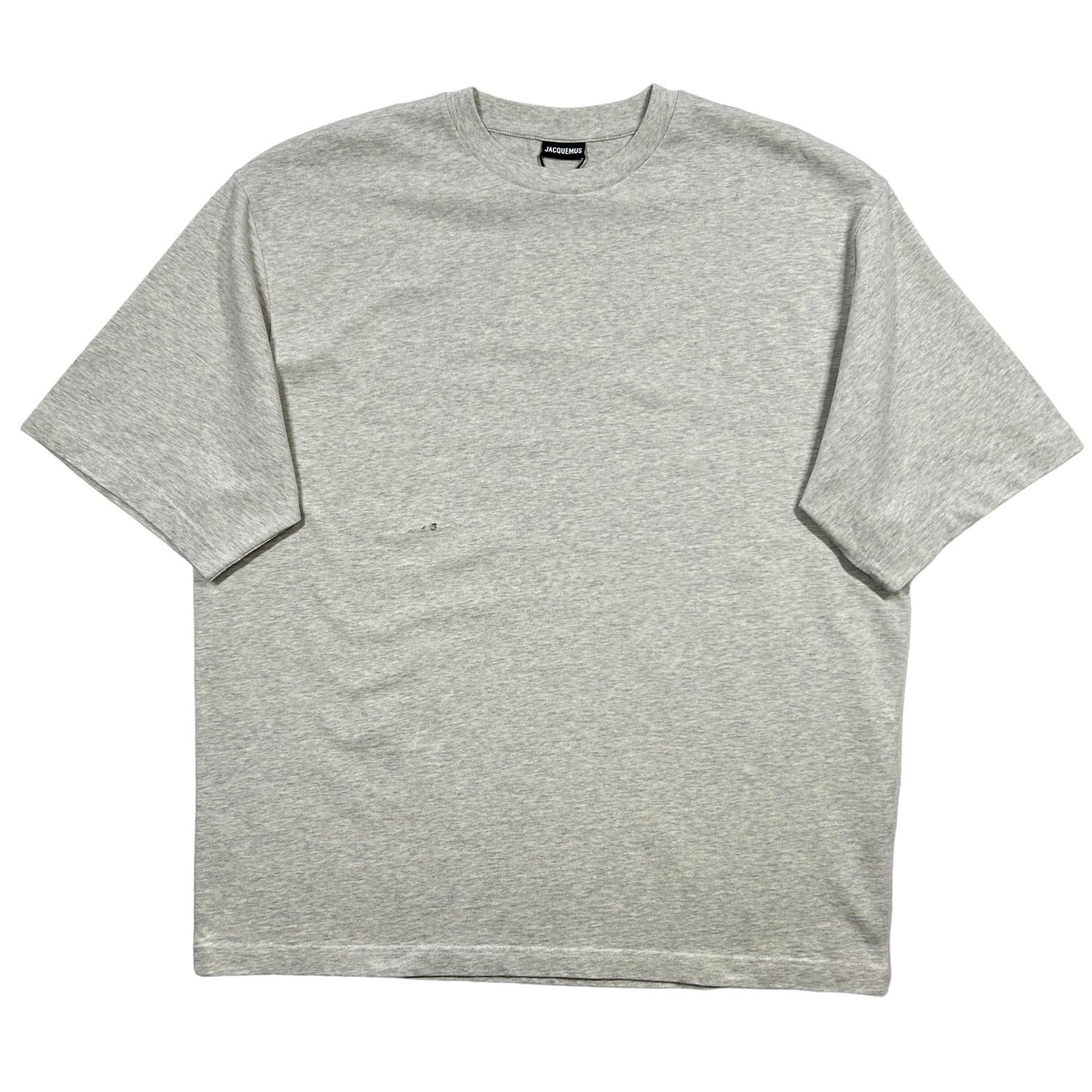 JACQUEMUS Le Tshirt Cotton Crabe Grey Mens Size L NEW RRP 155