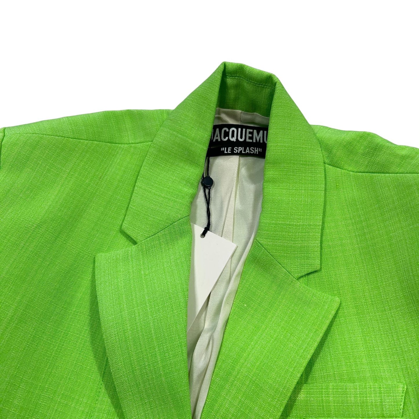 JACQUEMUS La Robe Bari Blazer Mini Dress Green Ladies Size 38 NEW RRP 880