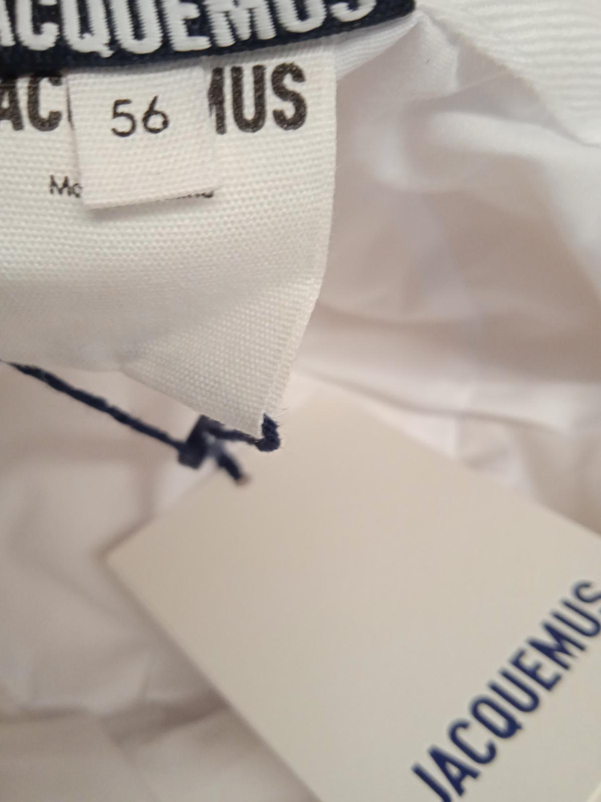 JACQUEMUS Le Bob Gadjo Bucket Hat Cotton Men's Off White 56/XS NEW RRP75