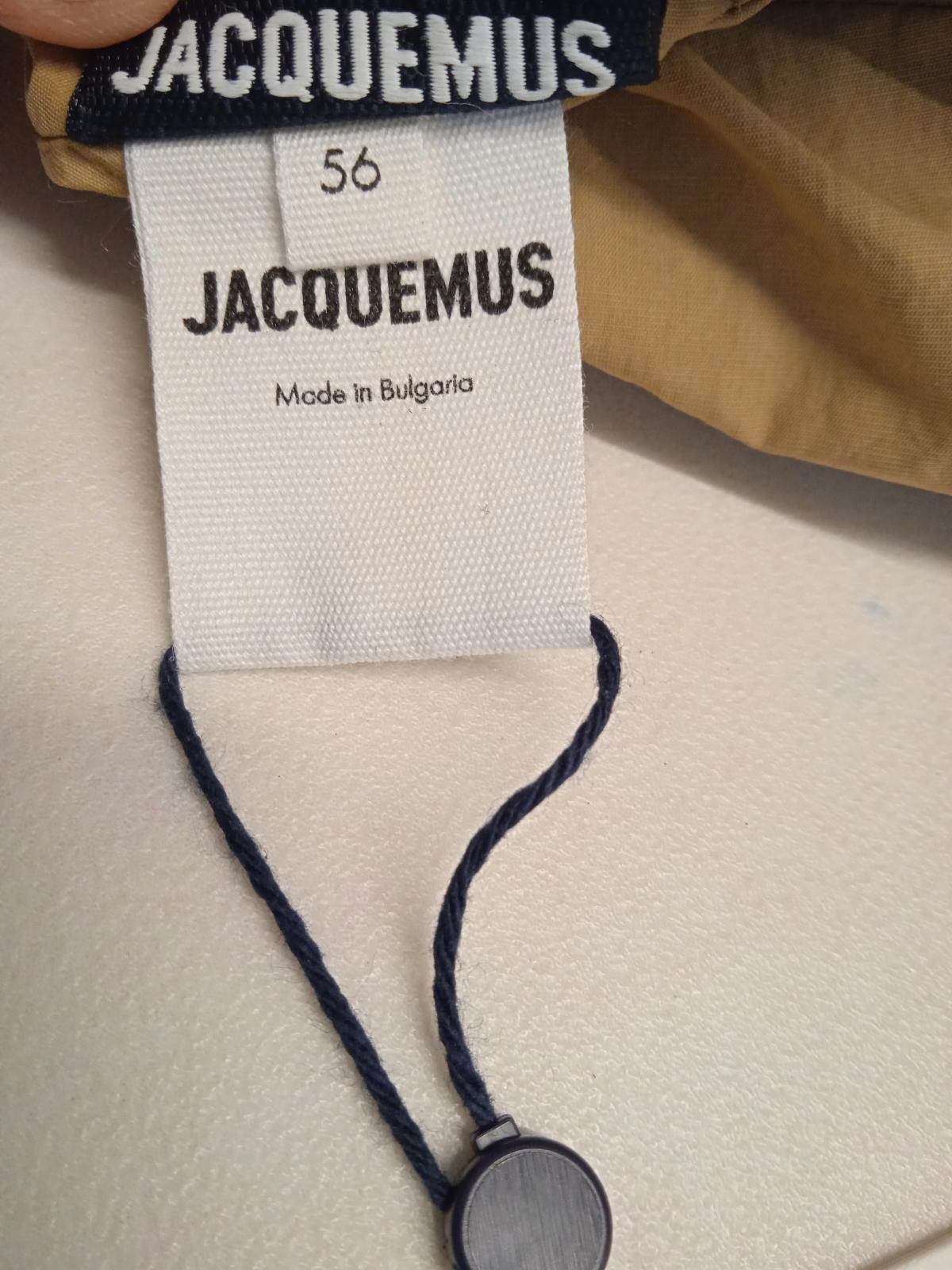 JACQUEMUS  La Cagoule Bricciola Hat Cotton Mix Ladies Beige 56/XS NEW RRP135