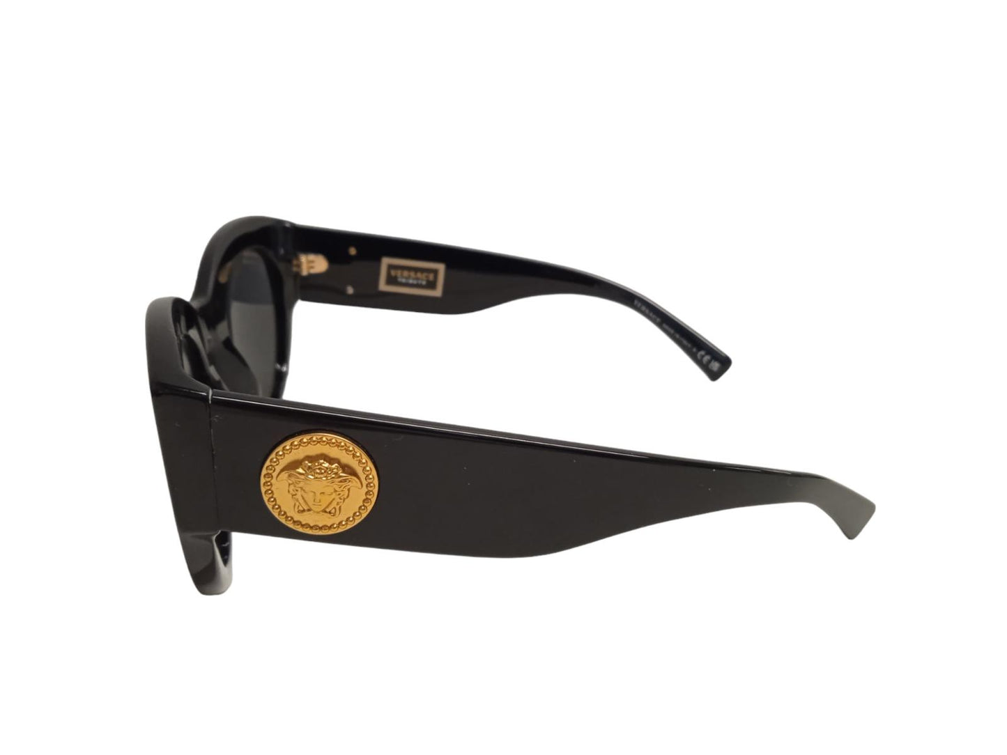 VERSACE Tribute VE4353 GB 1/87 Sunglasses Medusa Black 51-26-140 NEW RRP235