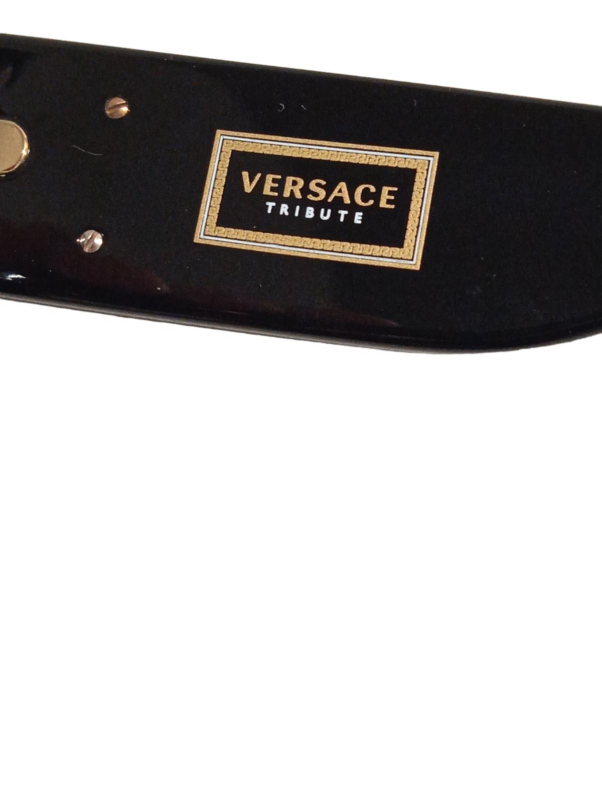VERSACE Tribute VE4353 GB 1/87 Sunglasses Medusa Black 51-26-140 NEW RRP235
