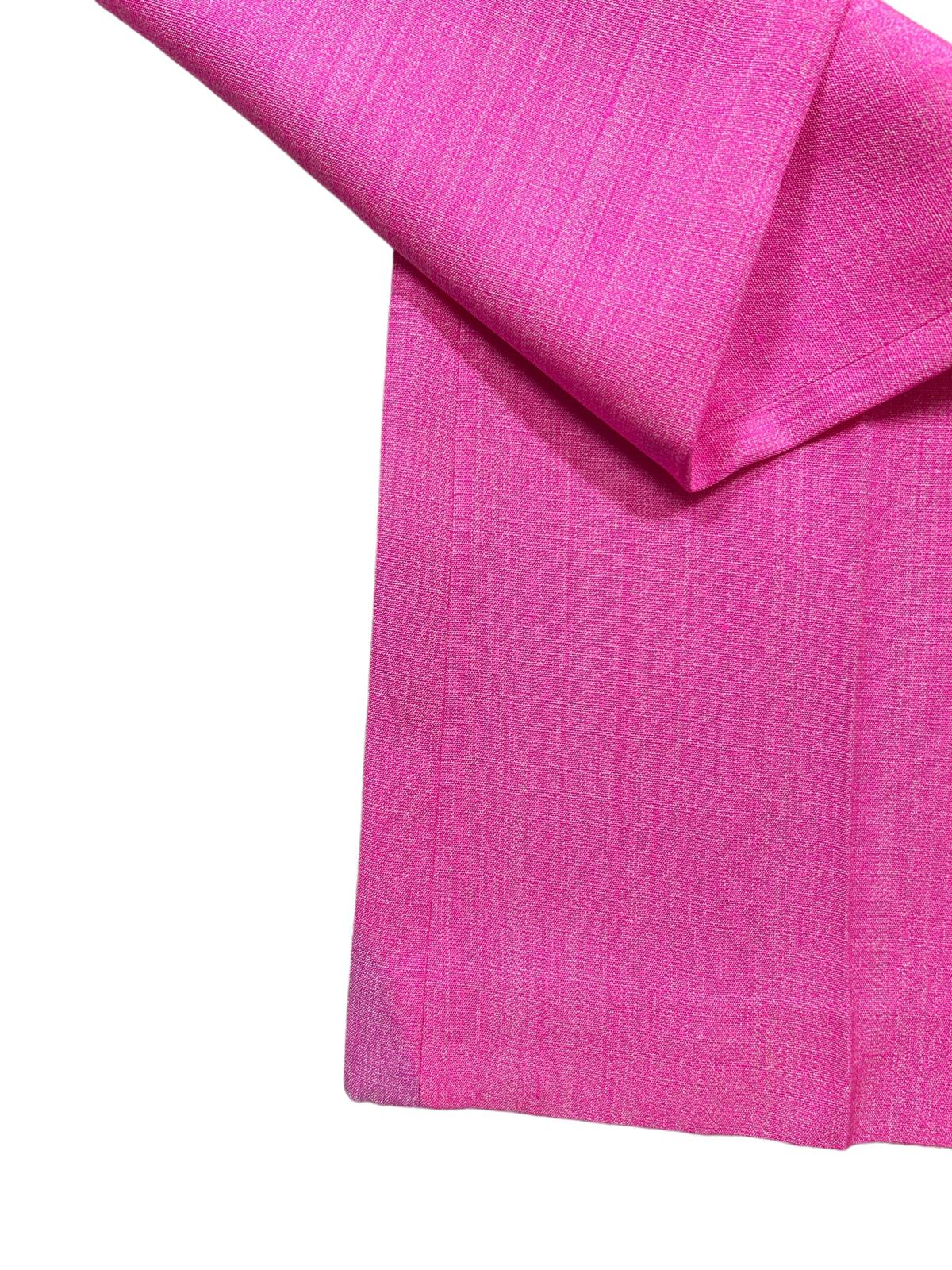 JACQUEMUS Le Pantalon Sauge High Waist Wide Leg Trousers Pink 36 NEW RRP: 675