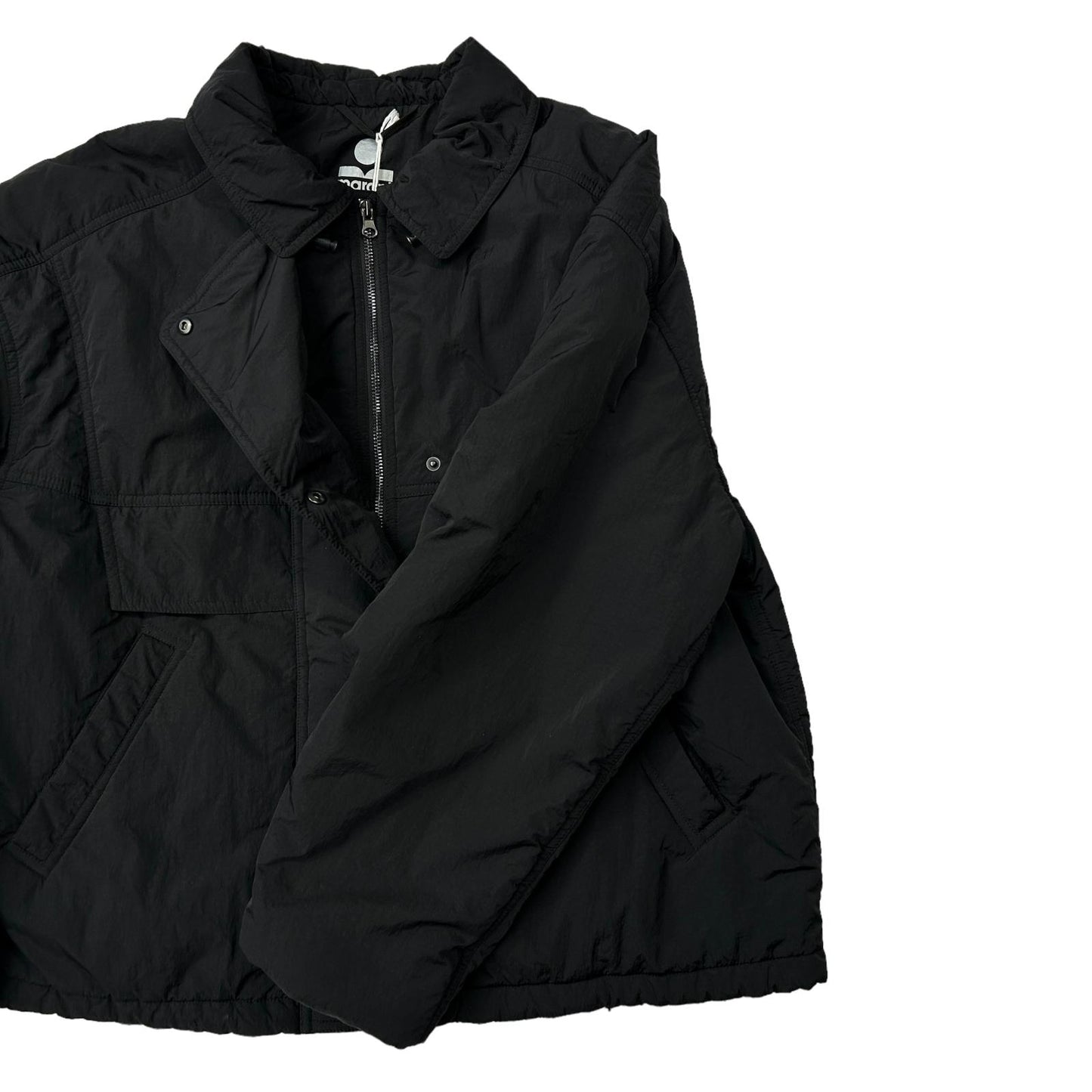 ISABEL MARANT ÉTOILE Camillio Puffer Oversized Jacket Ladies Black 36 NEW RRP555