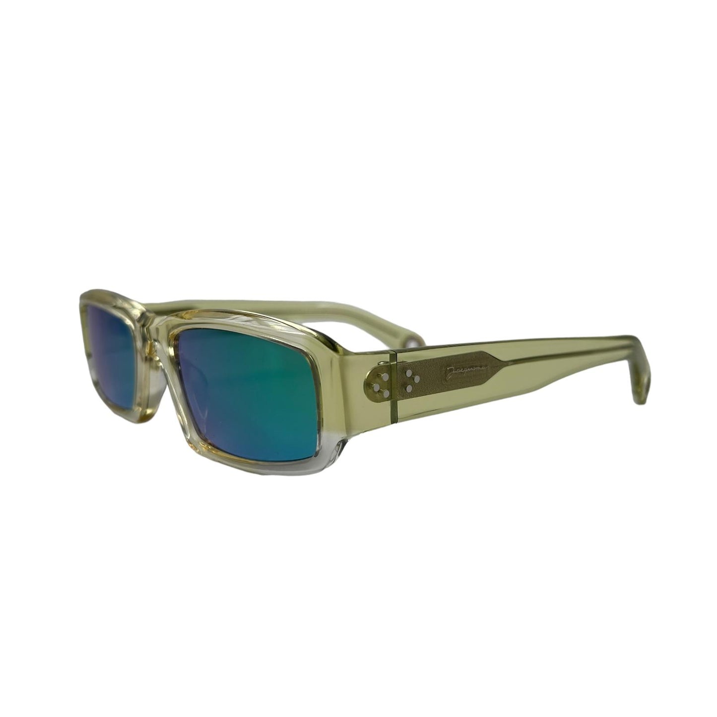 JACQUEMUS Le Lunettes Altu Rectangle Sunglasses Multicoloured OS NEW RRP 300