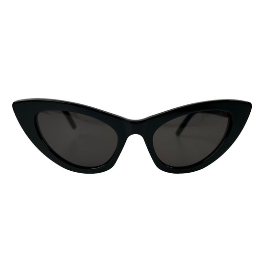 SAINT LAURENT Lily Black Cat Eye Sunglasses Ladies Black Size 52 NEW RRP 285