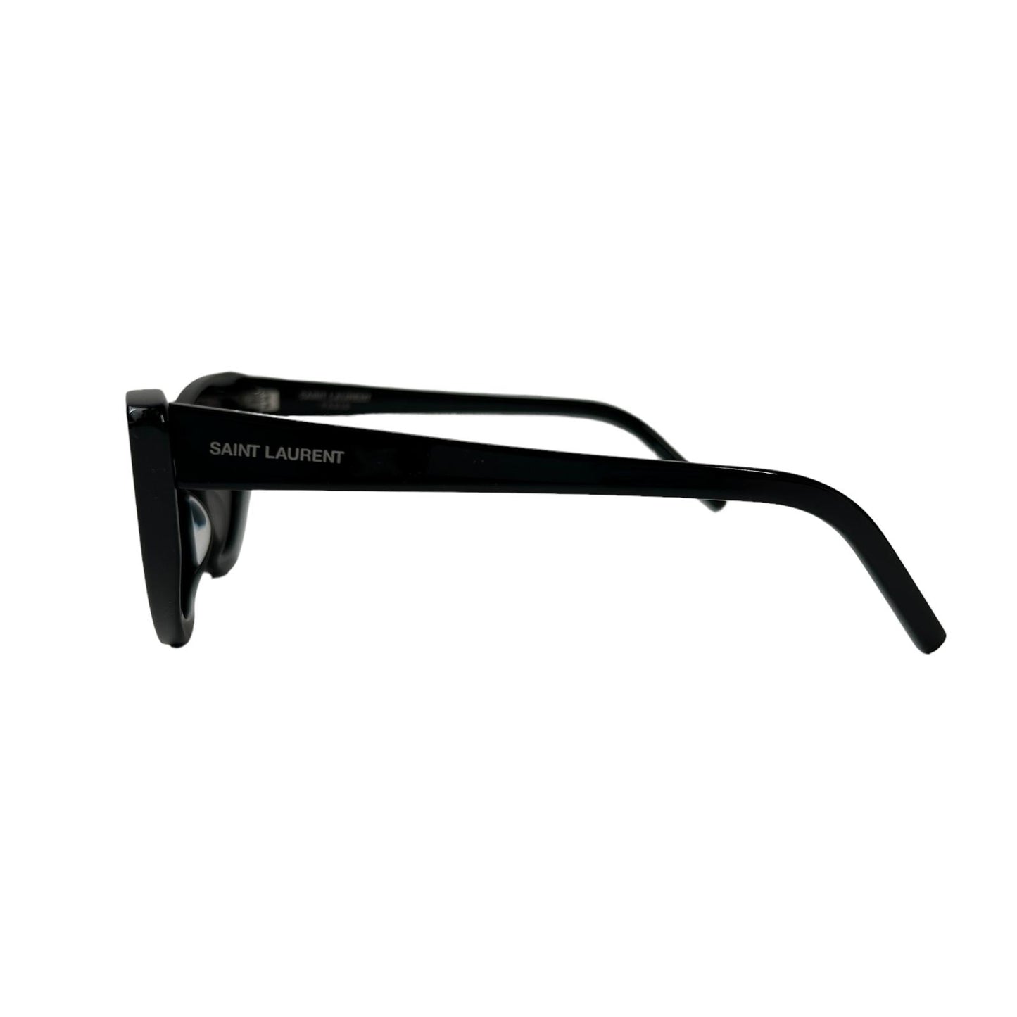 SAINT LAURENT Lily Black Cat Eye Sunglasses Ladies Black Size 52 NEW RRP 285