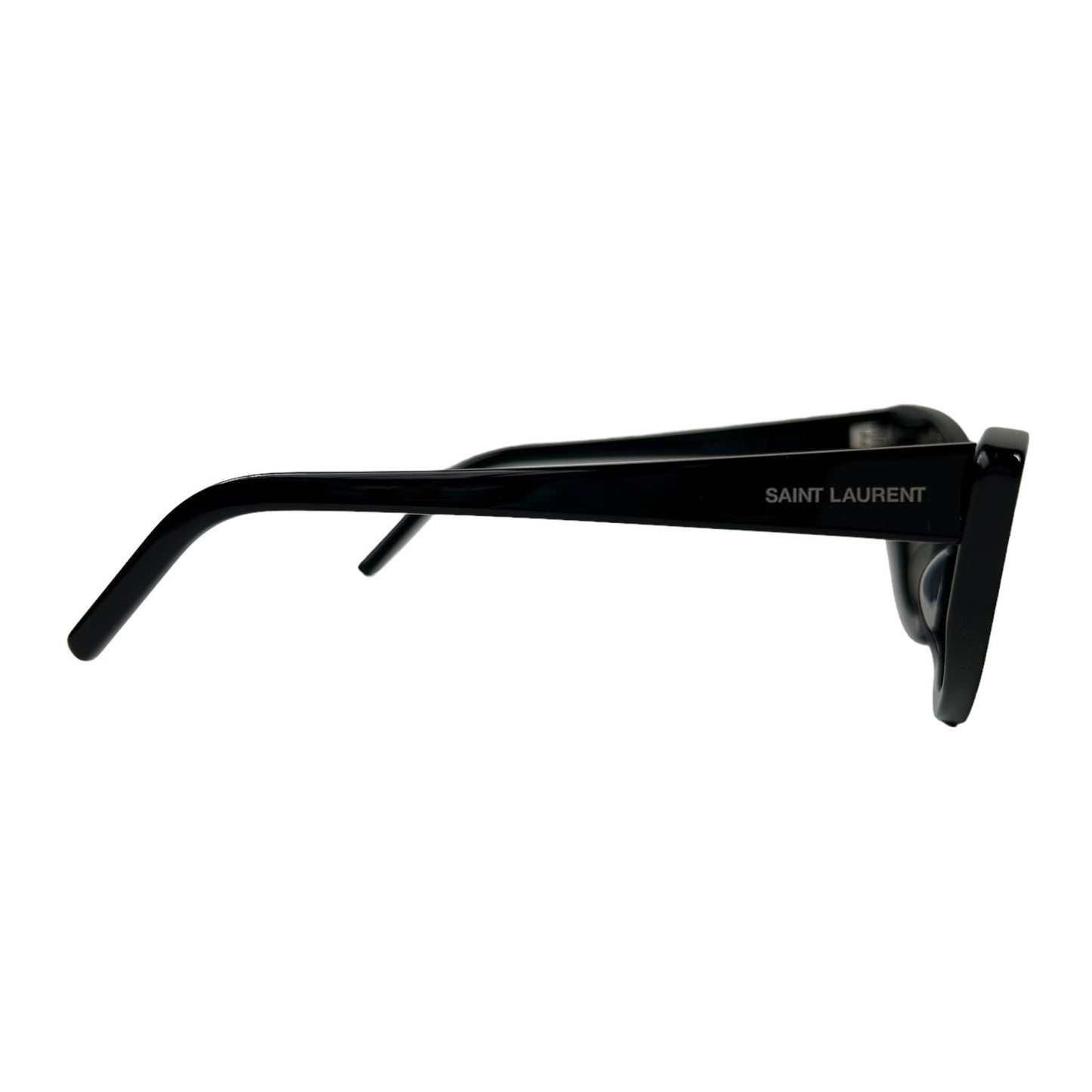 SAINT LAURENT Lily Black Cat Eye Sunglasses Ladies Black Size 52 NEW RRP 285