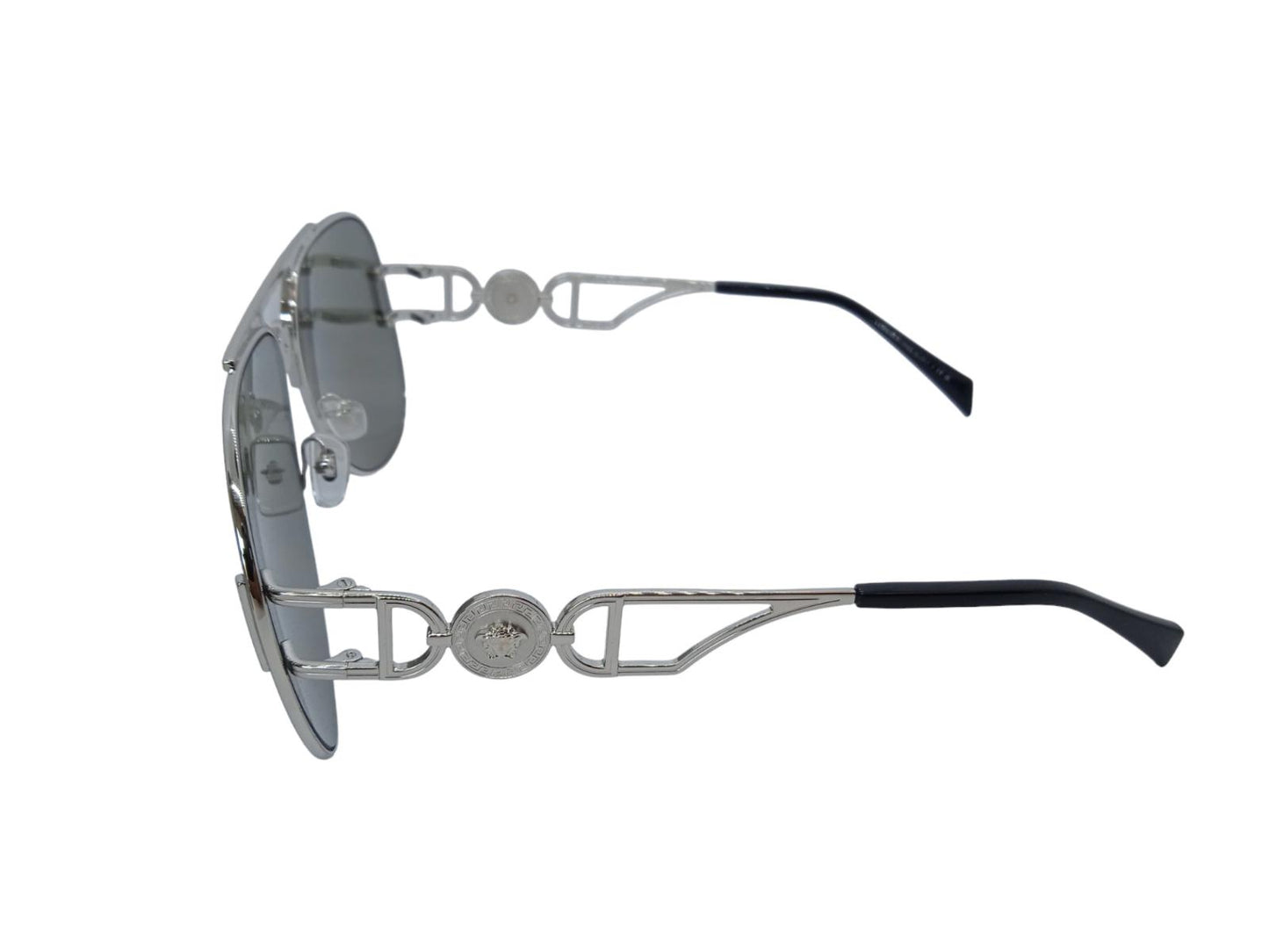 VERSACE VE2255 Medusa Sunglasses Mirror Lens Silver 63-13-145 NEW RRP265