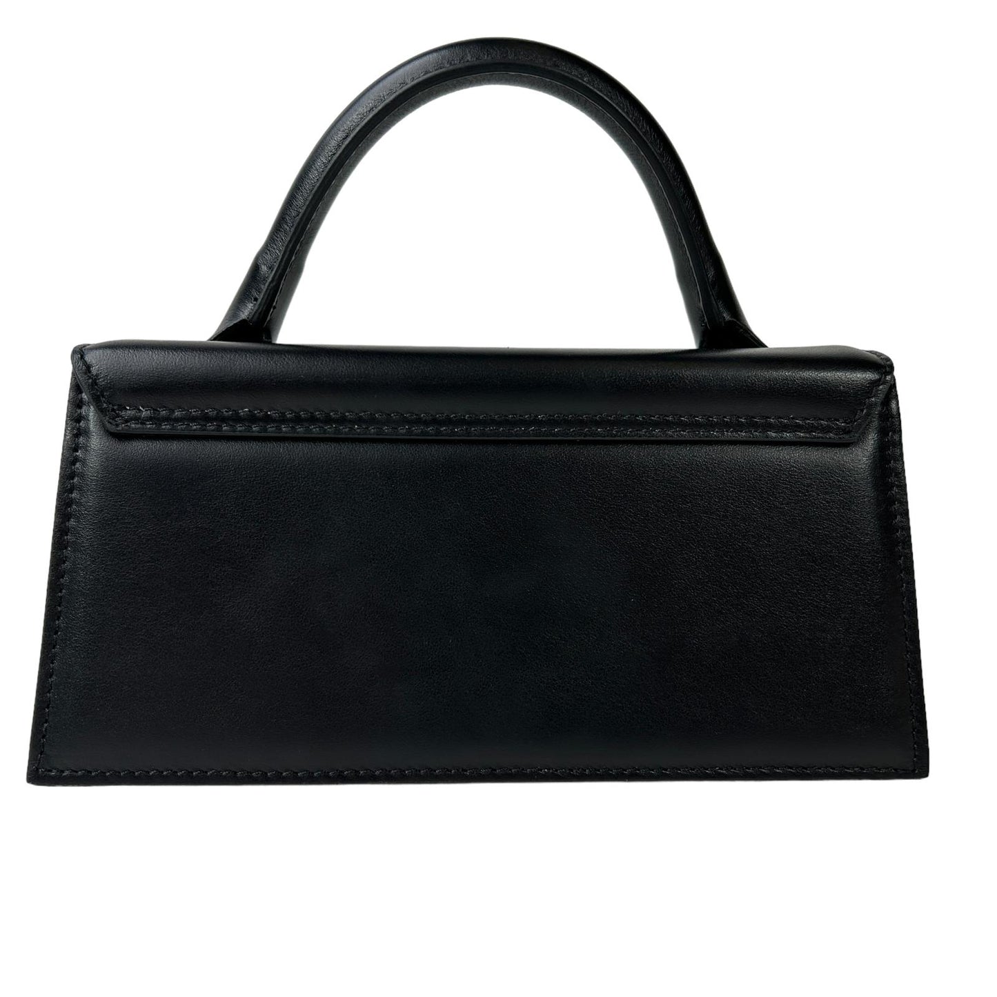 JACQUEMUS Le Chiquito Tote Bag Leather Flap Long Black NEW RRP: 655