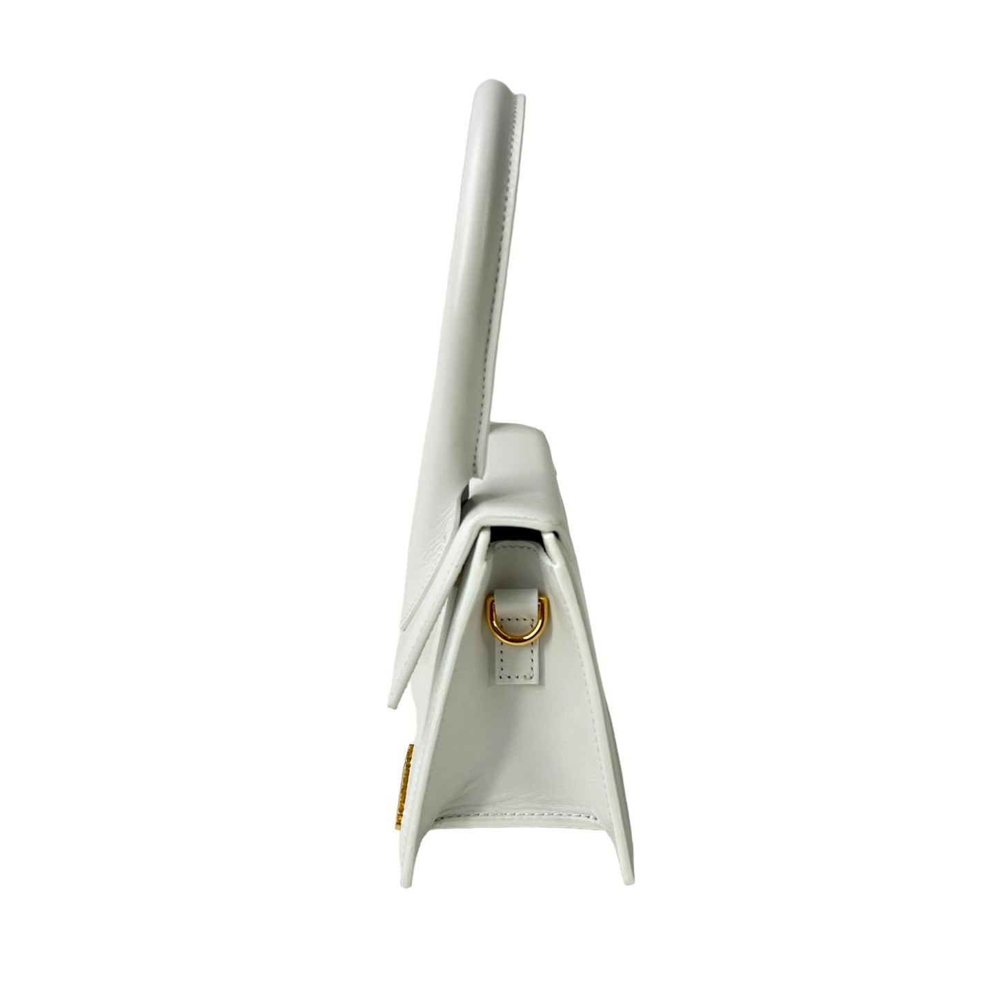 JACQUEMUS Le Chiquito Moyen Tote Bag Leather Crossbody White Small NEW RRP: 650