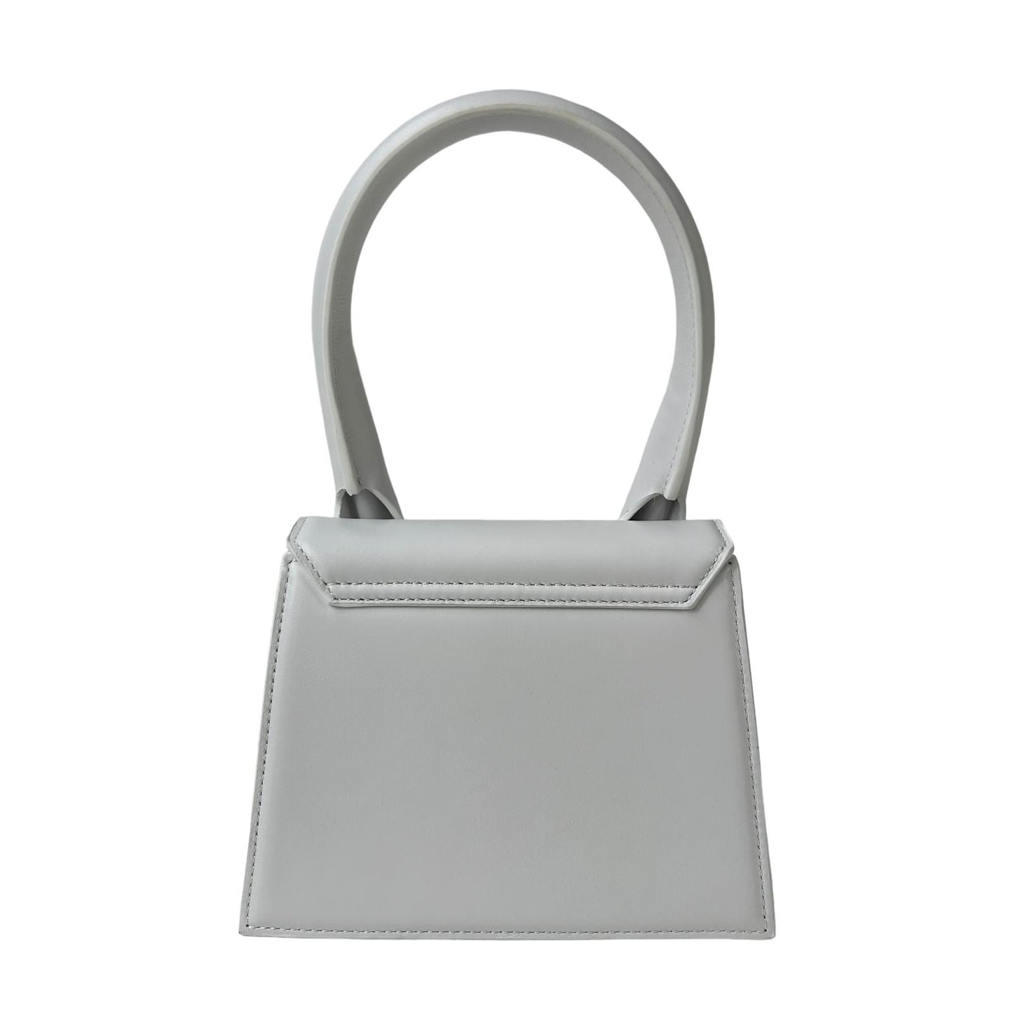 JACQUEMUS Le Chiquito Moyen Tote Bag Leather Crossbody White Small NEW RRP: 650