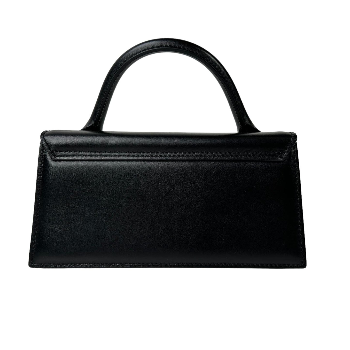 JACQUEMUS Le Chiquito Tote Bag Long Leather Crossbody Black NEW RRP: 655