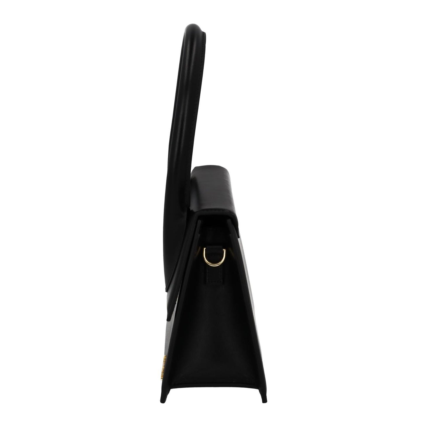 JACQUEMUS Bag Le Grande Chiquito Tote Black Leather Detachable Strap NEW RRP805