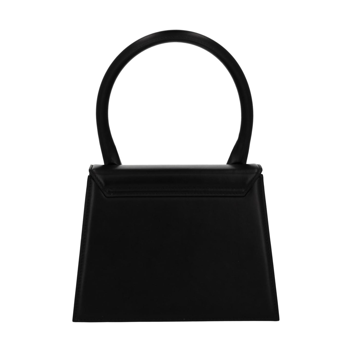 JACQUEMUS Bag Le Grande Chiquito Tote Black Leather Detachable Strap NEW RRP805