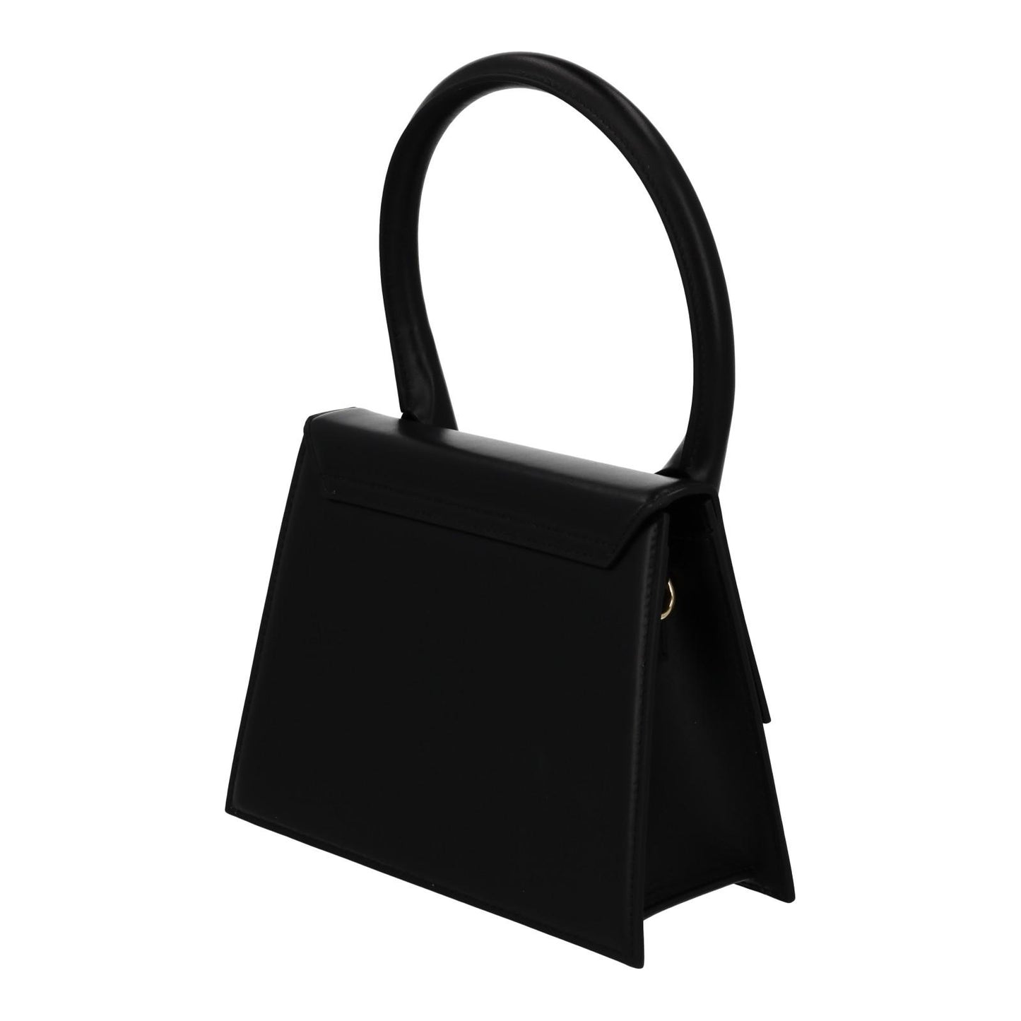JACQUEMUS Bag Le Grande Chiquito Tote Black Leather Detachable Strap NEW RRP805