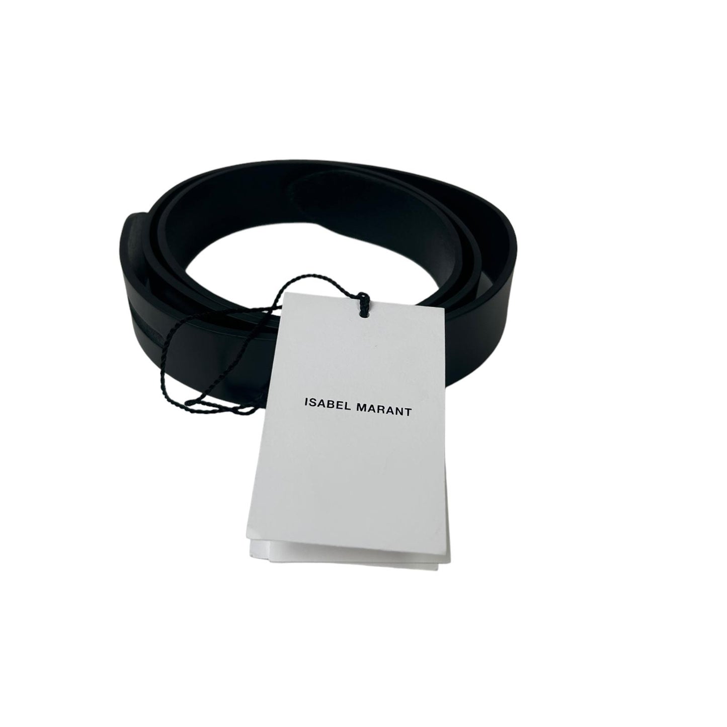 ISABEL MARANT Lecce Leather Belt Ladies Black Size:S NEW RRP: 195