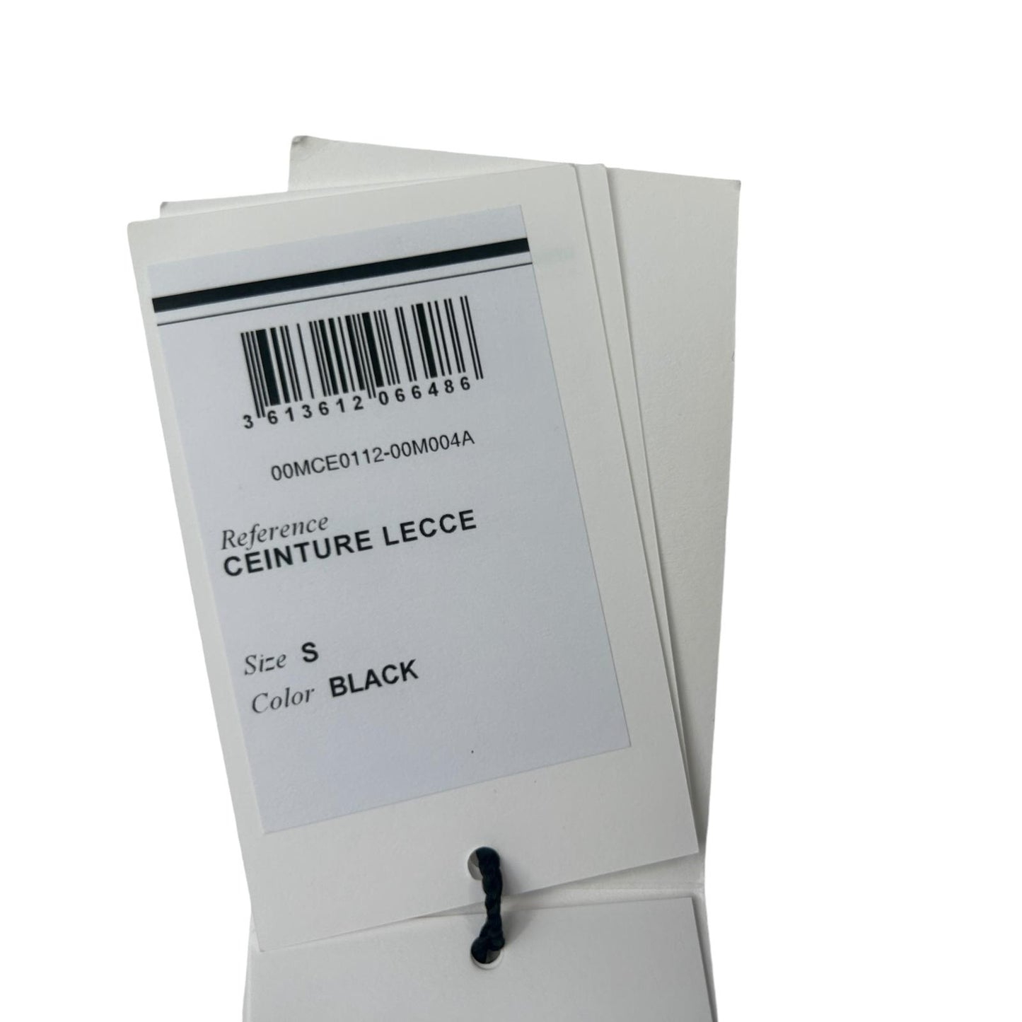 ISABEL MARANT Lecce Leather Belt Ladies Black Size:S NEW RRP: 195