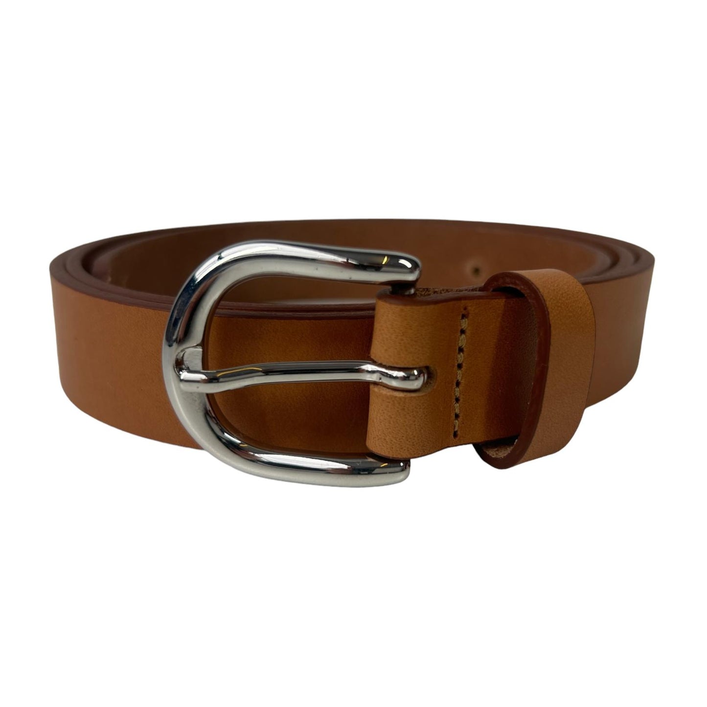 ISABEL MARANT Leather Zap Belt Ladies Brown Size:90 NEW RRP: 150